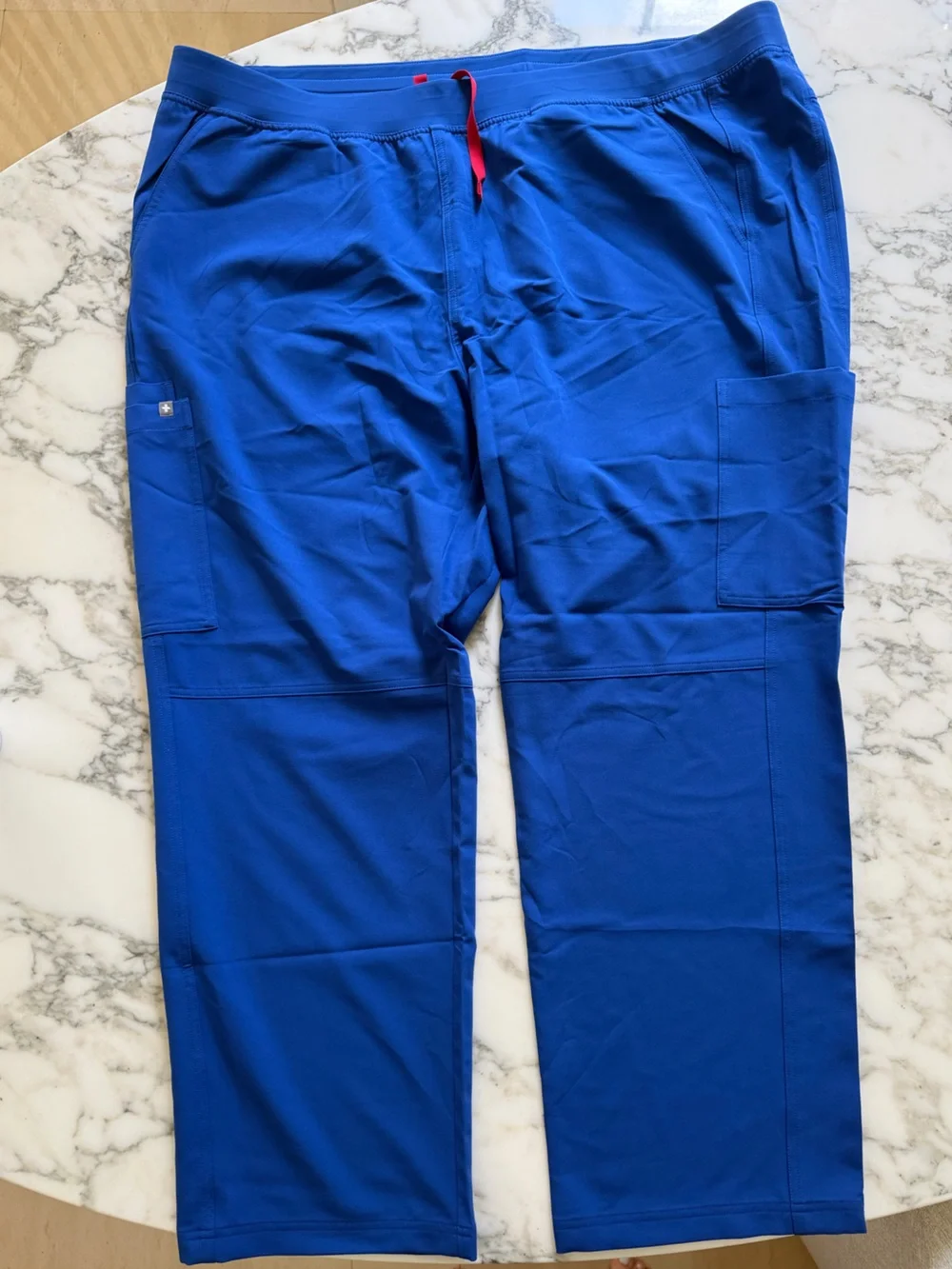 NWT FIGS Axim Straight-Leg Scrub Pants Men’s 5XL Blue FIONx 7-Pocket Medical
